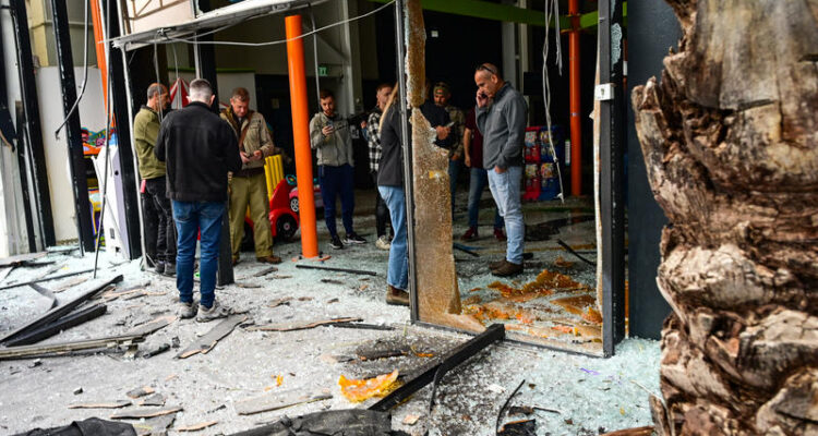 Eight wounded as Iranian missiles strike central Israel