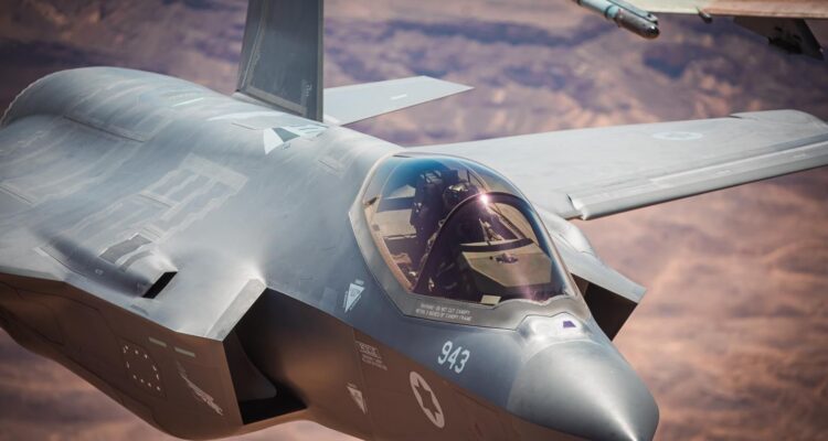 Inside the cockpit of an Israeli jet on the way to strike Iran