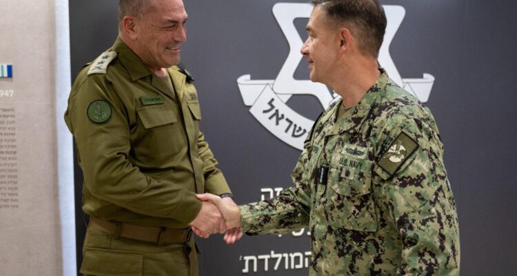 US CENTCOM chief meets IDF head in Israel, joins Holocaust survivor as Iran war talks loom