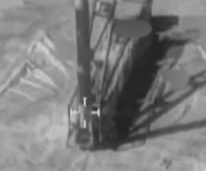 Iranian missile launcher
