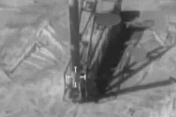 Iranian missile launcher