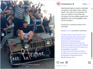 Pro-Hamas Instagram