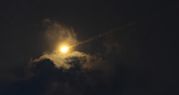Iran fires missiles at central Israel overnight