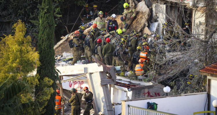 Four bodies recovered after Iranian missile strikes Haifa building