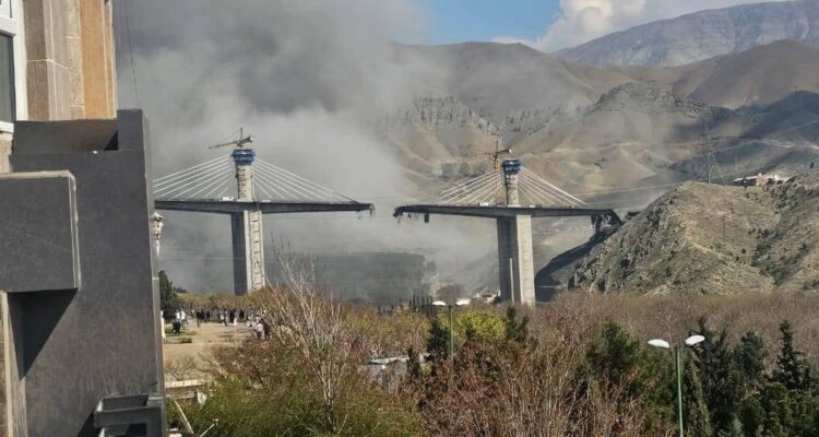Iran’s tallest bridge heavily damaged in US airstrikes