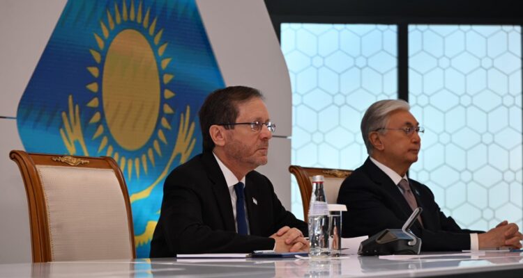 Israel, Kazakhstan explore expanded cooperation during Herzog visit