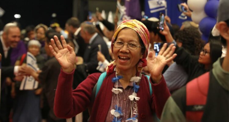 Family reunification push brings 240 Bnei Menashe immigrants to Israel