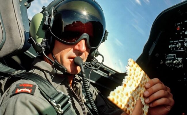 Passover in the skies: Special holiday menu prepared for IAF fighter pilots