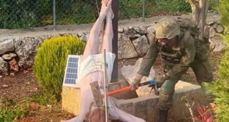 Israeli soldier jailed 30 days for desecrating crucifix in Lebanon
