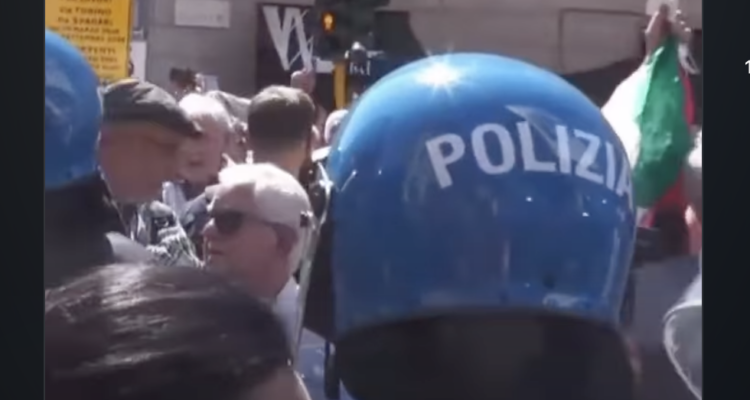 Antisemites in Milan yell pro-Hitler slogans, bully Jews on a day commemorating victory over fascism