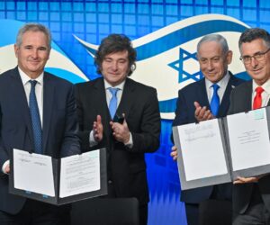 Milei Netanyahu Isaac Accords