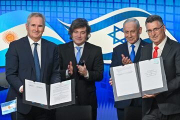 Milei Netanyahu Isaac Accords