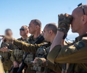 IDF Chief of Staff Lt.-Gen. Eyal Zamir in Southern Lebanon (IDF)Z