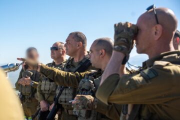 IDF Chief of Staff Lt.-Gen. Eyal Zamir in Southern Lebanon (IDF)Z