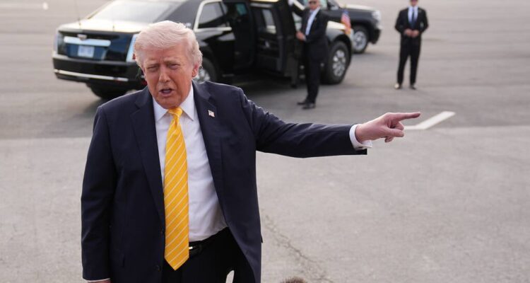 Trump ‘not satisfied’ with Iran talks, rules out sanctions relief in interim deal