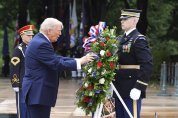APTOPIX Trump America 250 Memorial Day