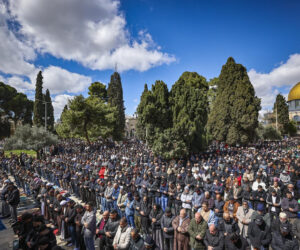 Muslim worshippers