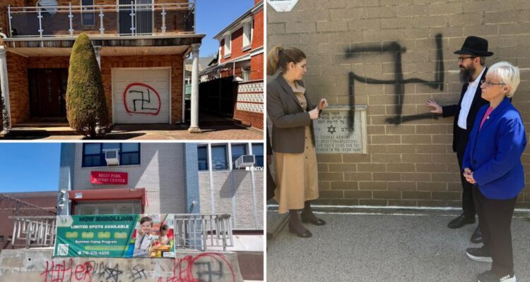 Antisemitic vandals target Jewish homes, synagogues in New York City