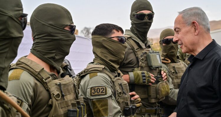 WATCH: Netanyahu visits IDF base in Jordan Valley