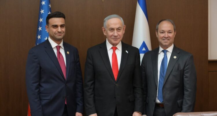 Netanyahu meets US lawmakers on Mideast security issues
