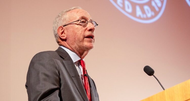 Cornell president bumps into protesters blocking his car after event with anti-Israel speaker