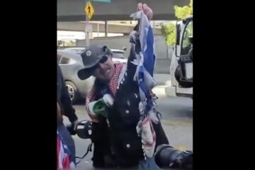 May Day protest