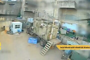 military communications shelter