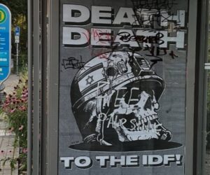anti-IDF imagery