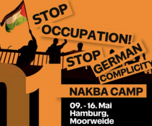 Hamburg anti-Israel encampment