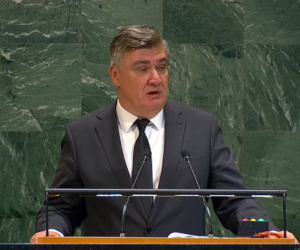 Croatian President Zoran Milanović