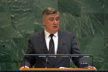 Croatian President Zoran Milanović
