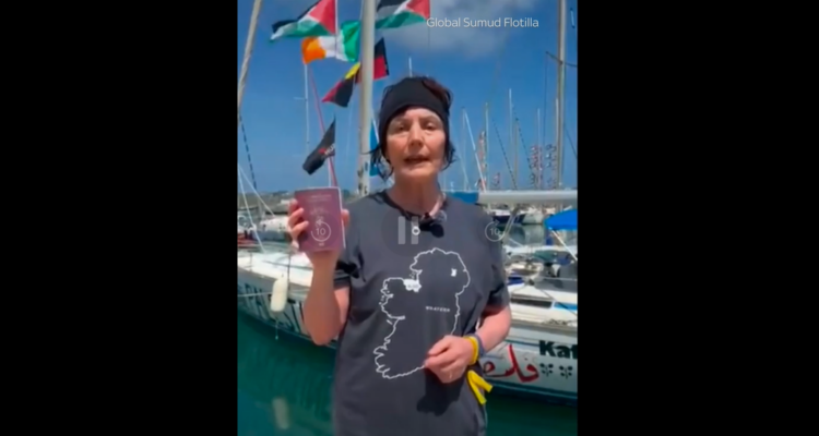 Irish president ‘proud’ of sister detained on Gaza flotilla