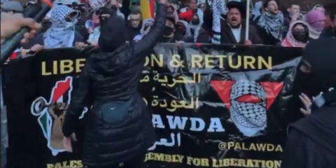 Brooklyn anti-Israel protest