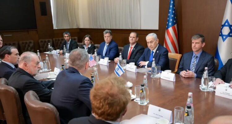 Netanyahu meets Board of Peace officials in Jerusalem