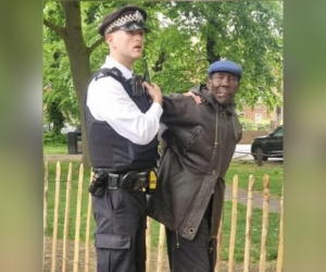 London whipping attack