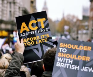 London antisemitism march