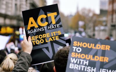 London antisemitism march