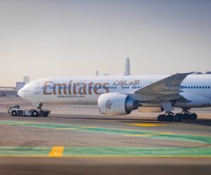 Emirates jet