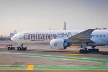 Emirates jet