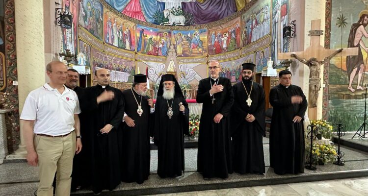 Jerusalem’s top Christian leaders enter war-torn Gaza, vow: “We will never abandon you”