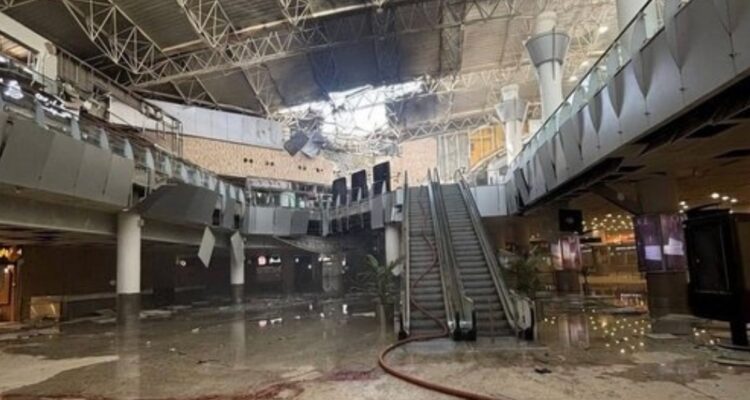 Kuwait airport demolished in Iran attack