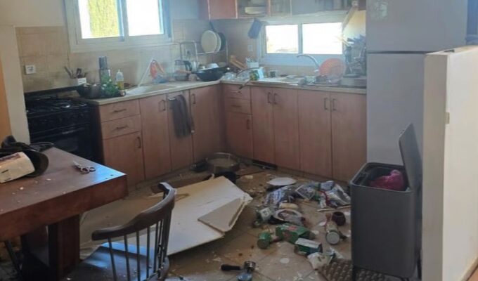‘A huge miracle’: Chabad family survives rocket strike on Samaria home