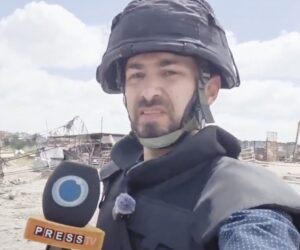 Iranian Press TV correspondent Hadi Hoteit
