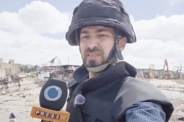 Iranian Press TV correspondent Hadi Hoteit
