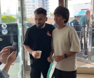 Iran football player in Mexico