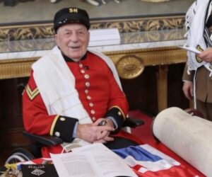 British Army veteran Barrie Davey