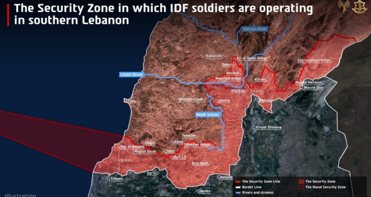 Israeli military maps Lebanon deployment, signals no withdrawal