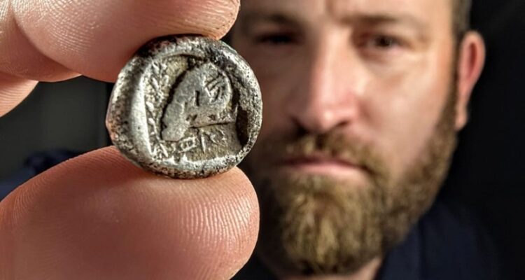 Persian-era coin from Cyprus surfaces on Israeli beach