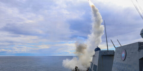 Iran strike Hormuz