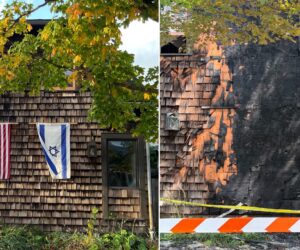 Israeli flag arson